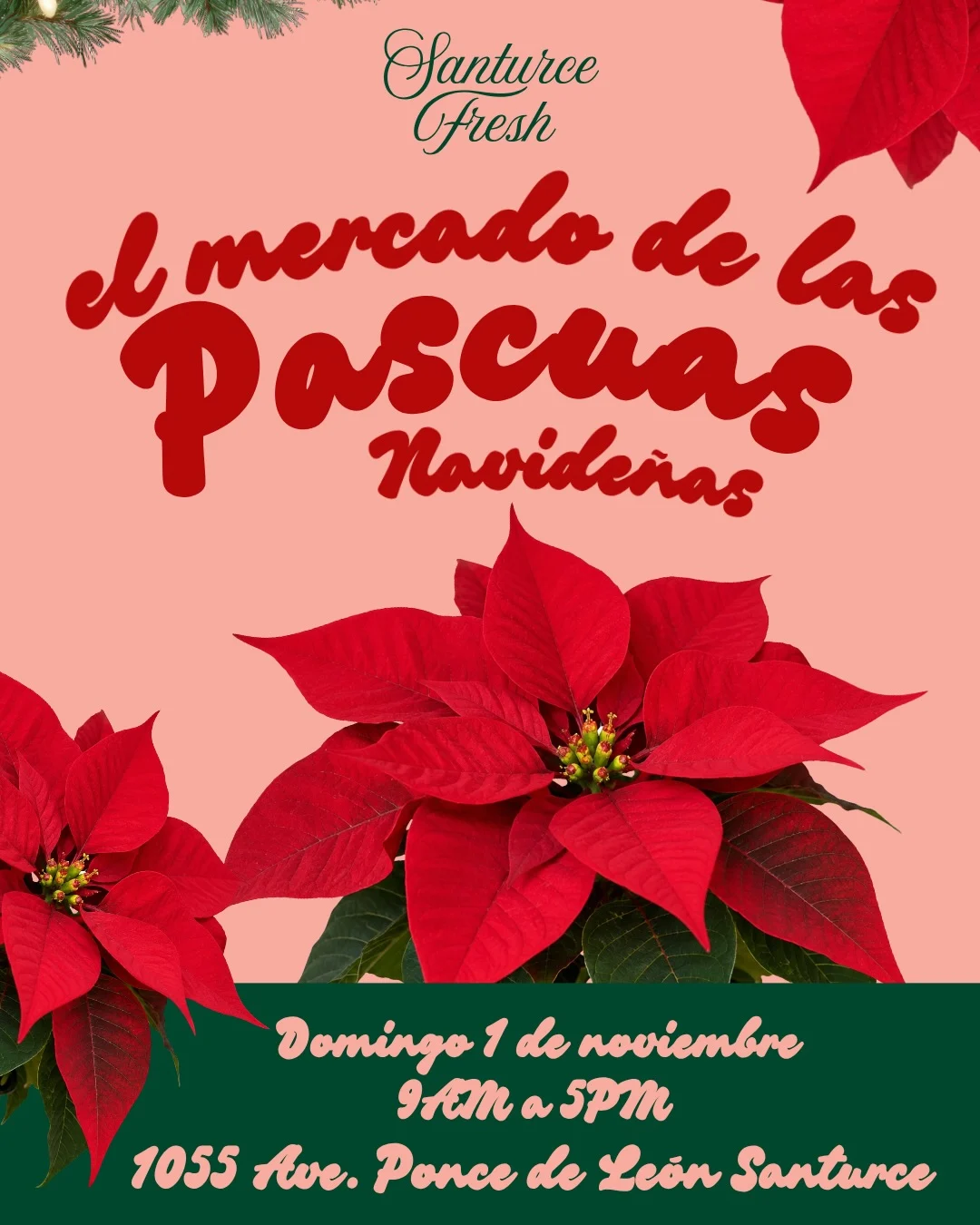 El Mercado de las Pascuas Navideñas