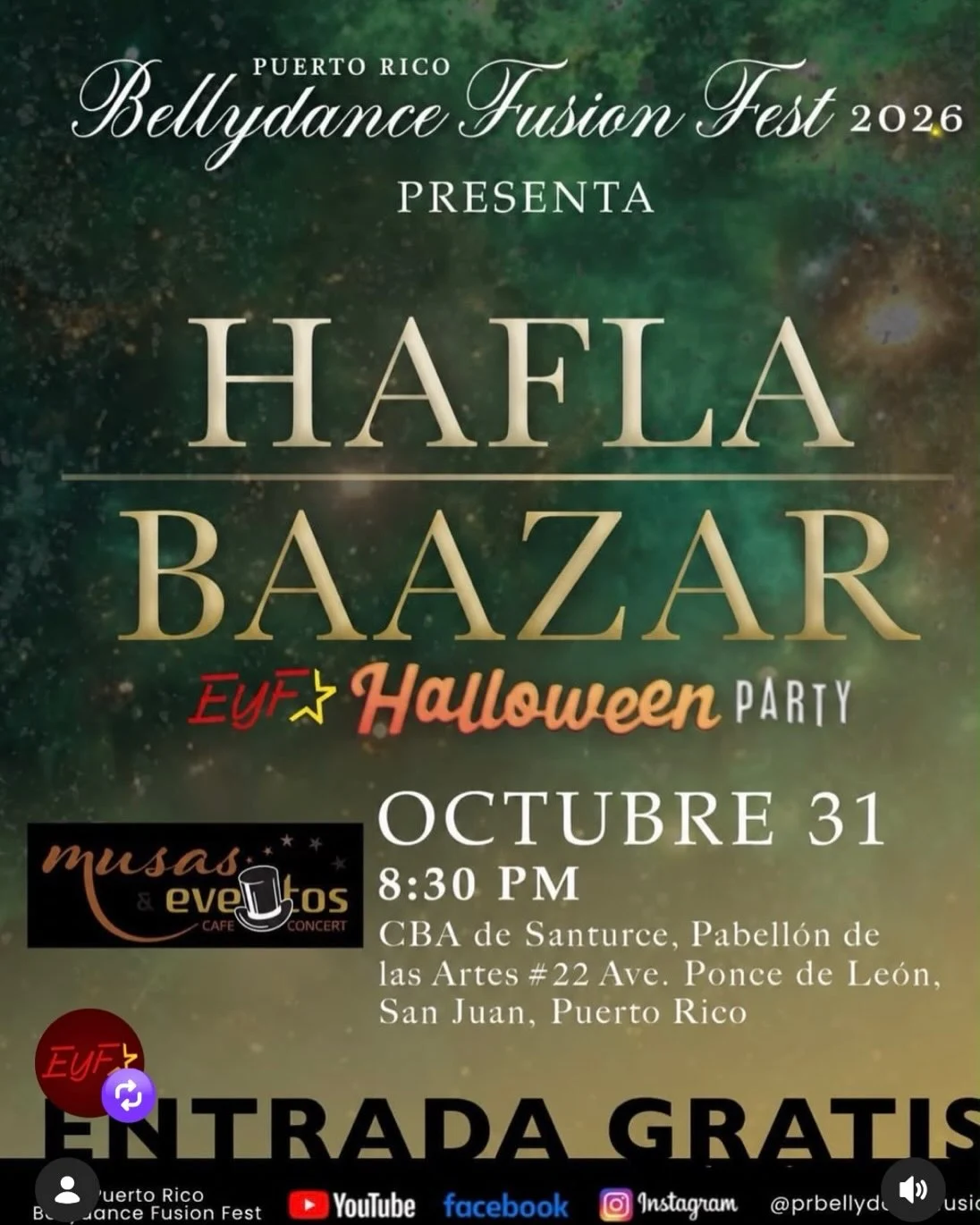 Hafla Baazar: EyFa Halloween Party
