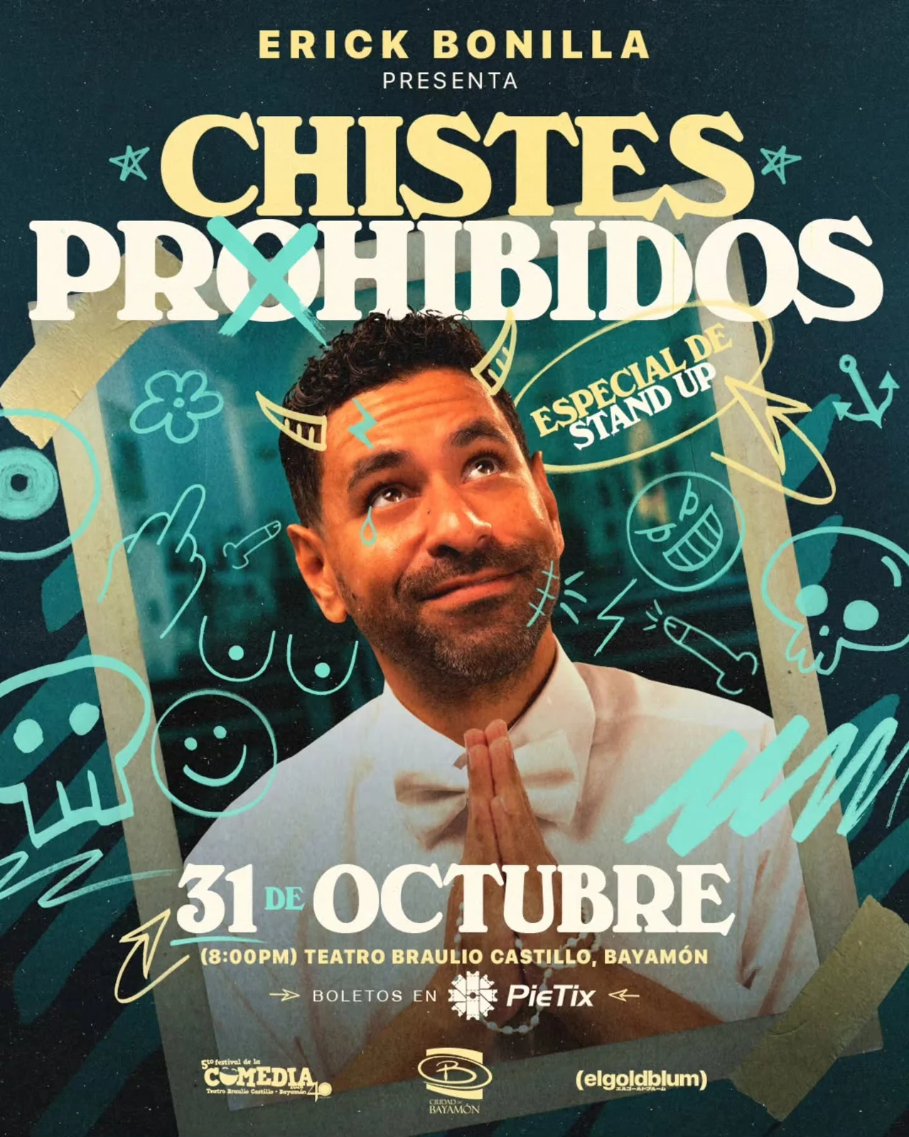 Erick Bonilla: Chistes Prohibidos