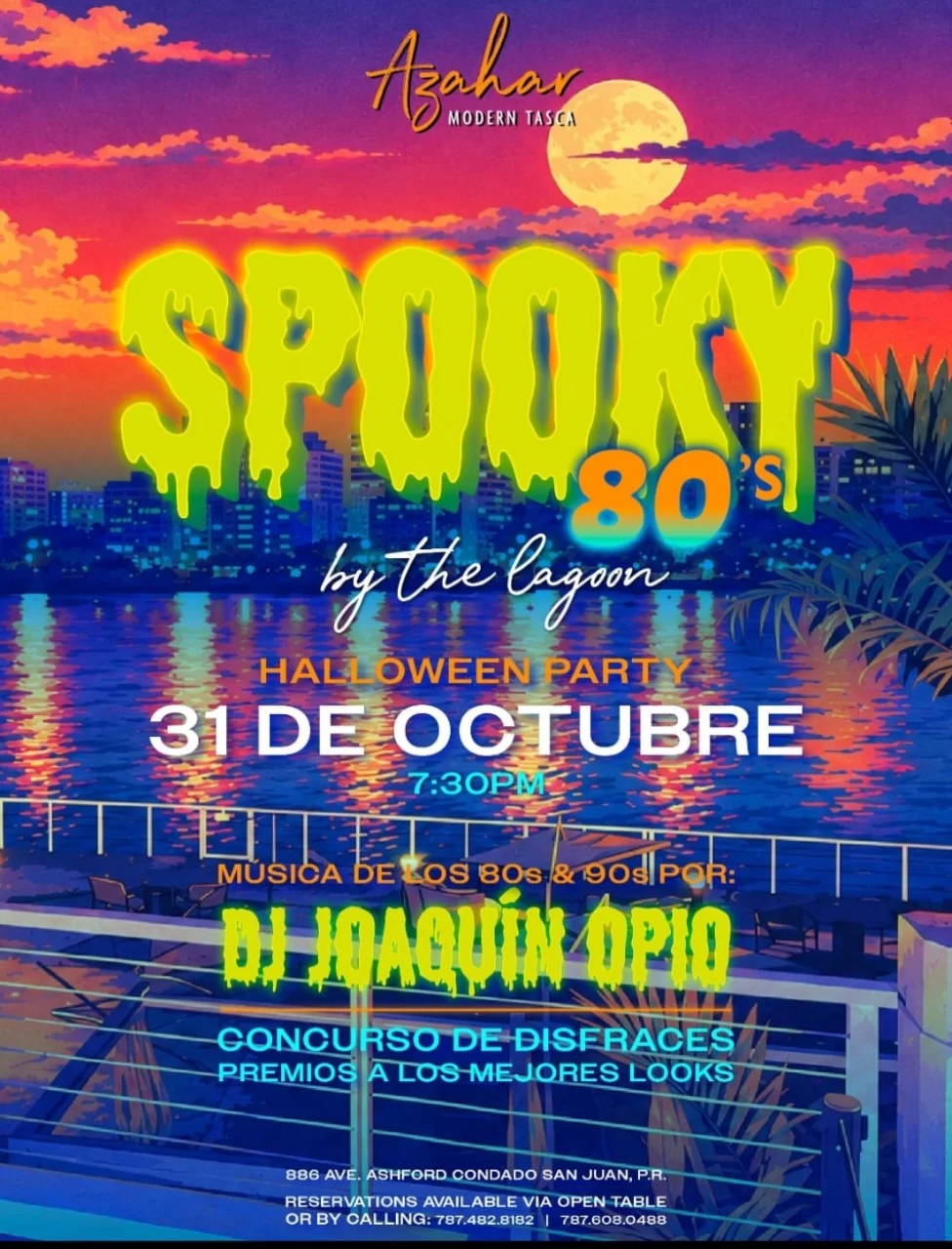 Spooky 80's by the Lagoon