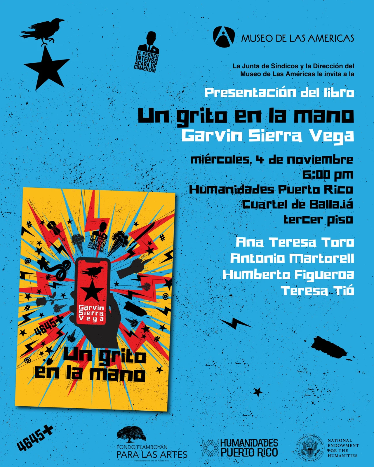 Presentación del libro: Un grito en la mano