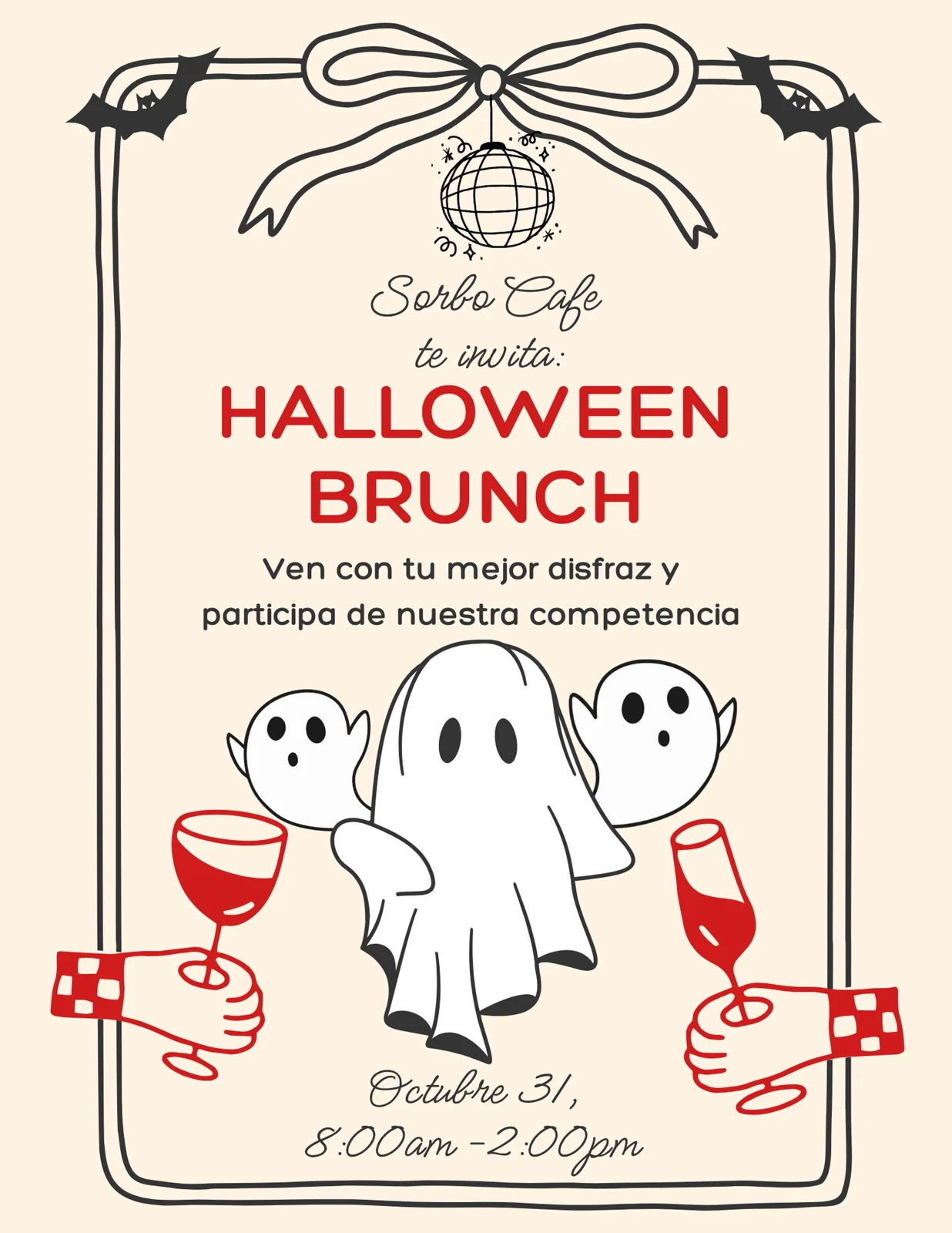 Halloween Brunch en Sorbo Café