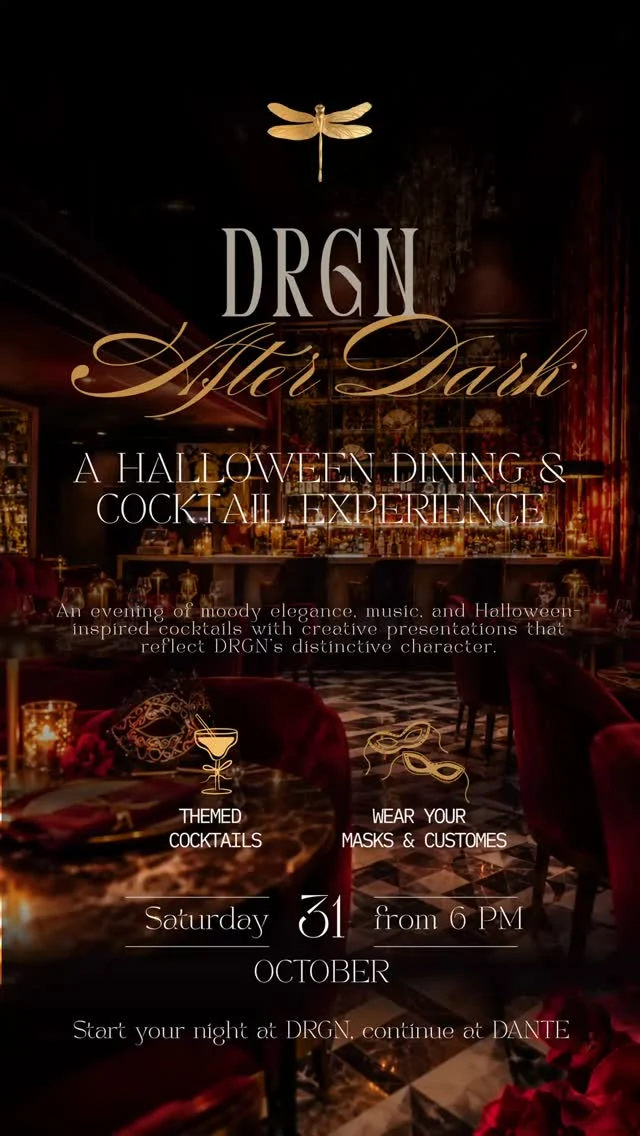 DRGN After Dark: A Halloween Dining & Cocktail Experience