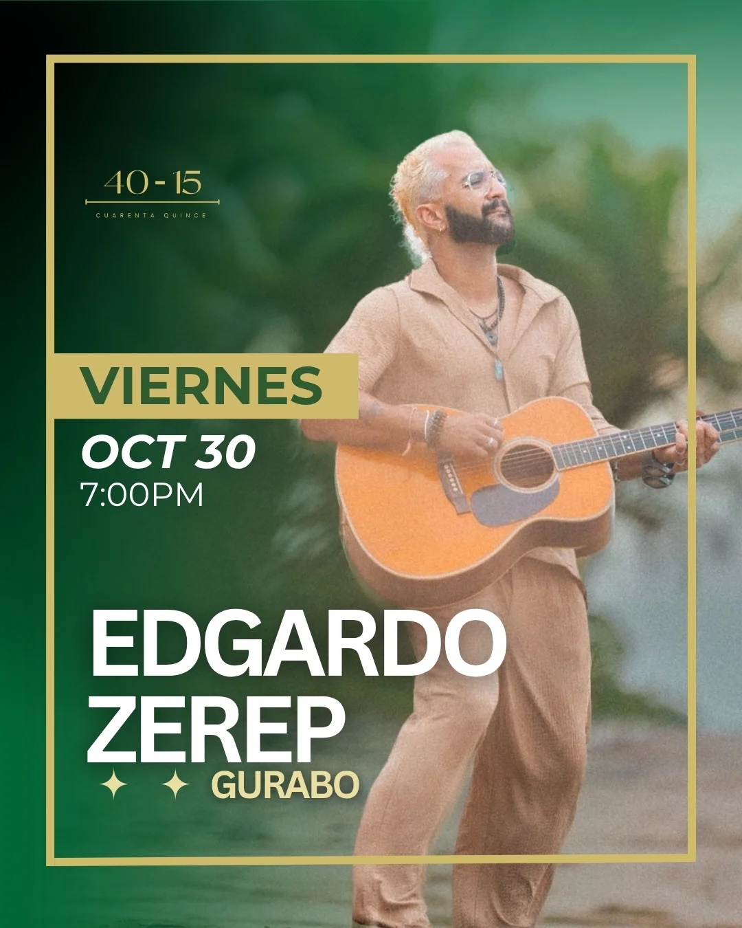 Edgardo Zerep en Vivo