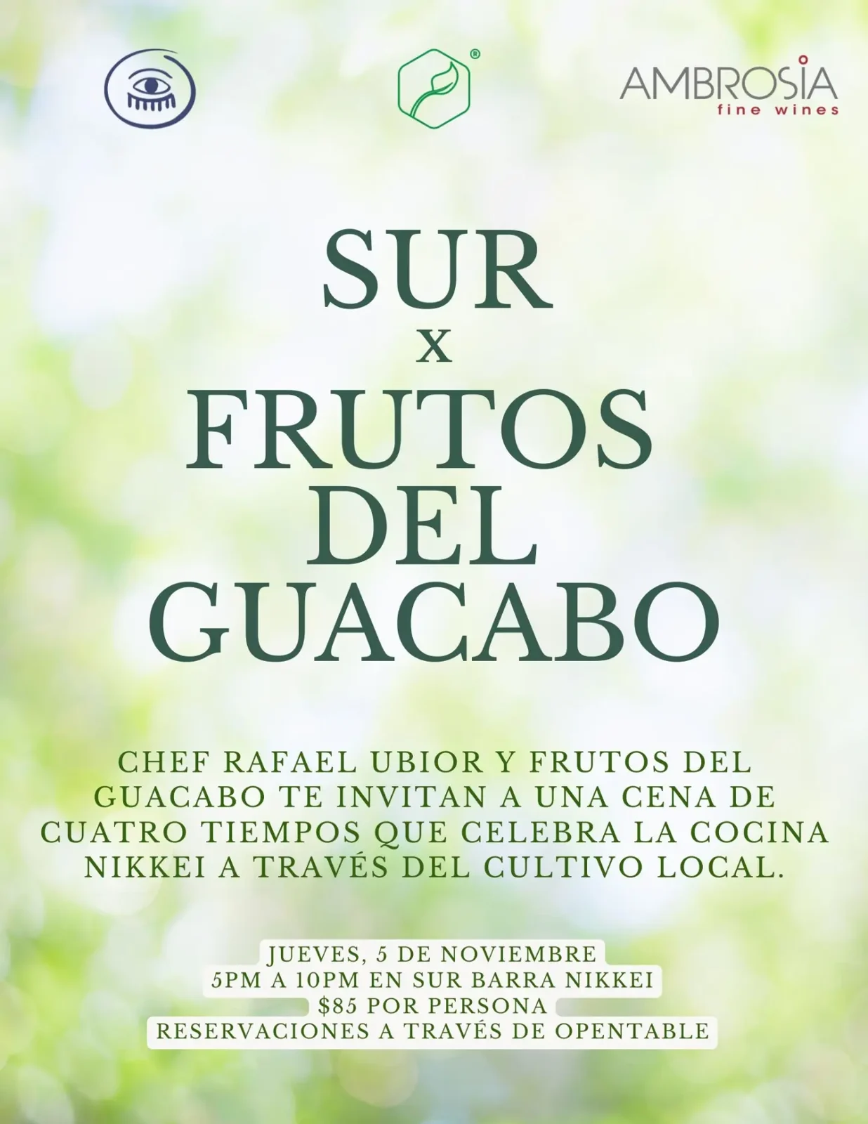 SUR x Frutos del Guacabo