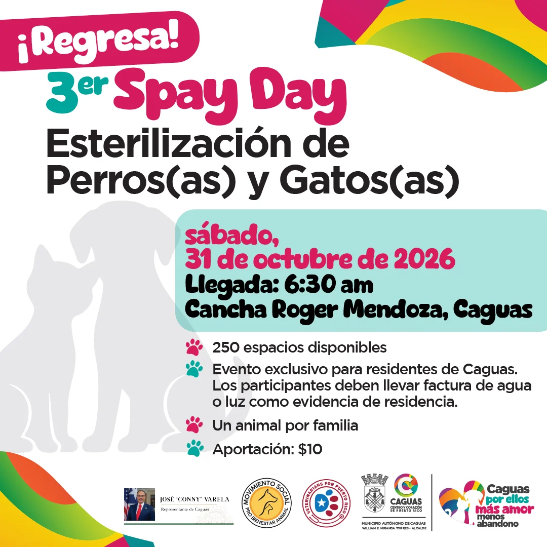 3er Spay Day Caguas