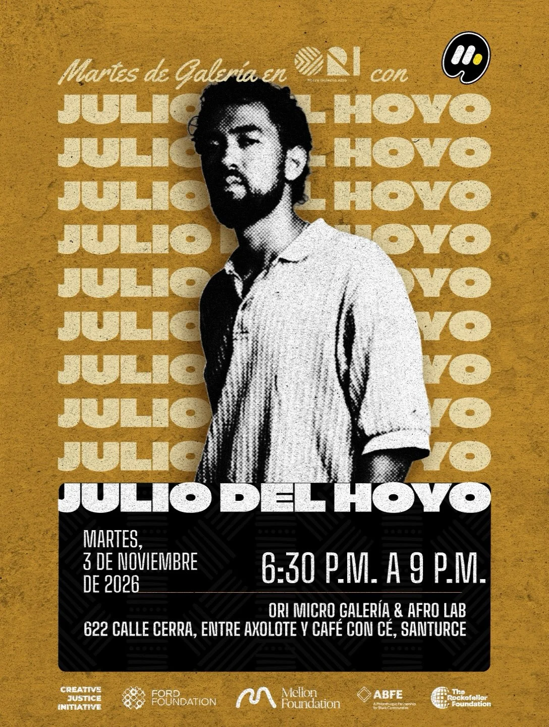 Martes de Galería con Julio del Hoyo