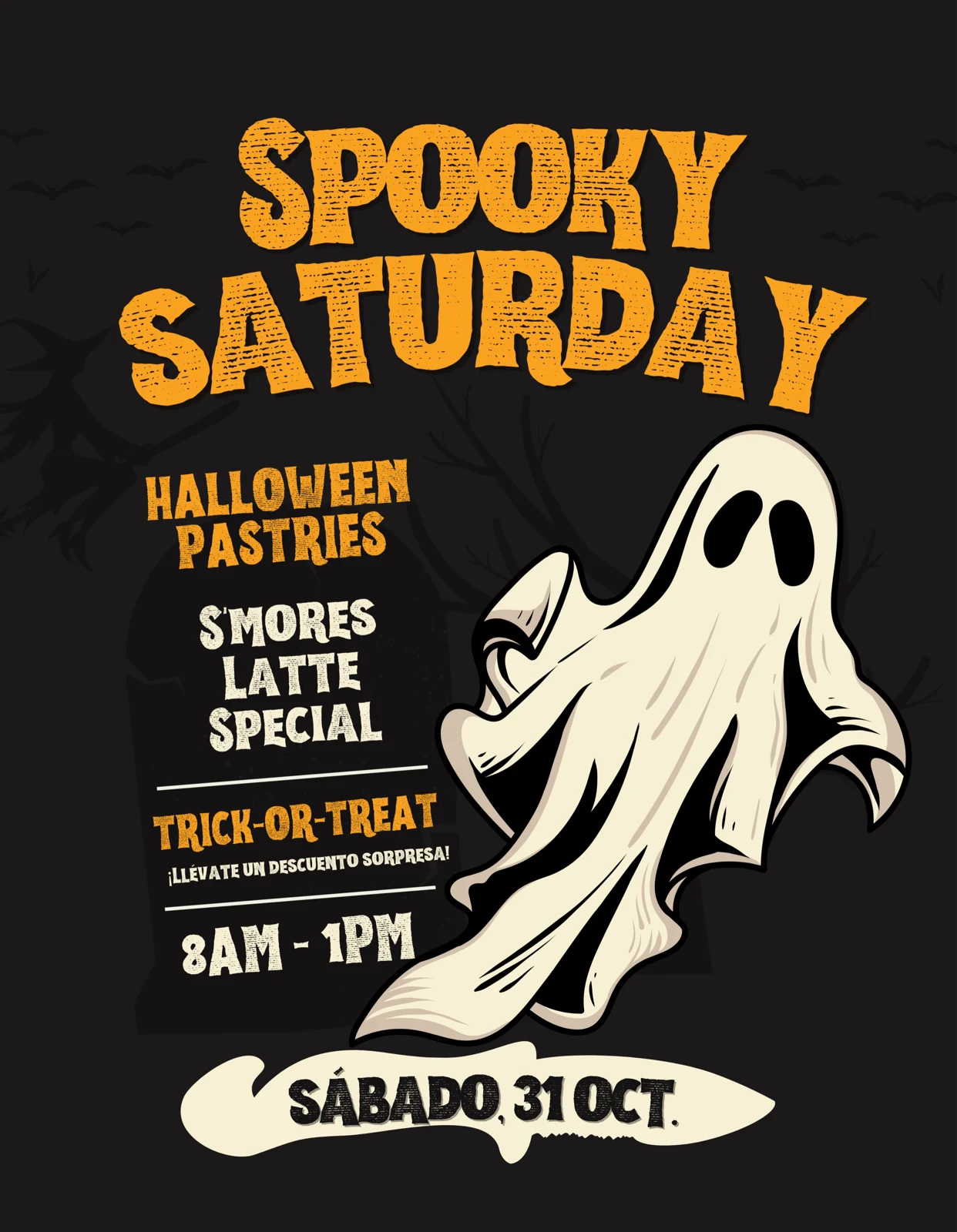 Spooky Saturday en La Puya Café