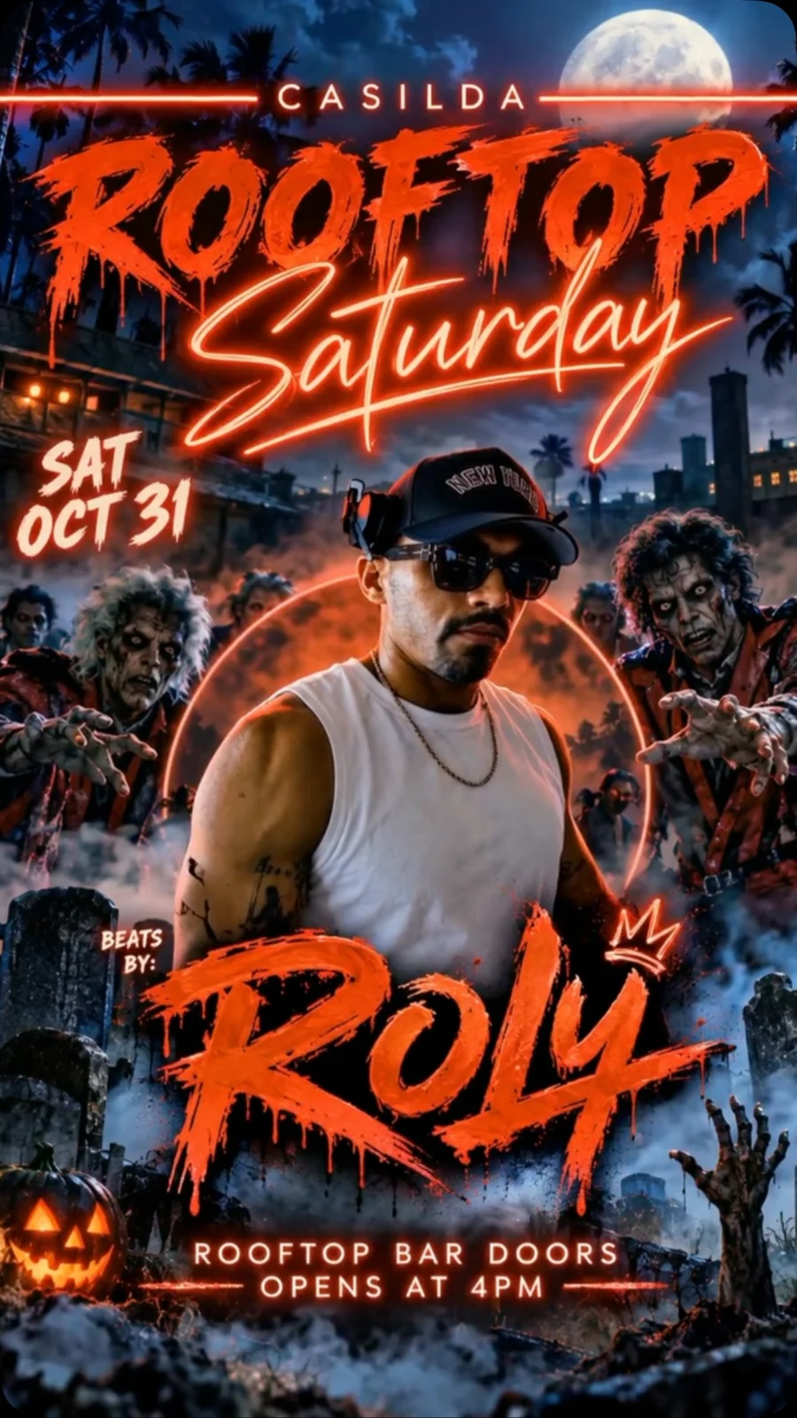 Rooftop Saturday: Halloween Edition