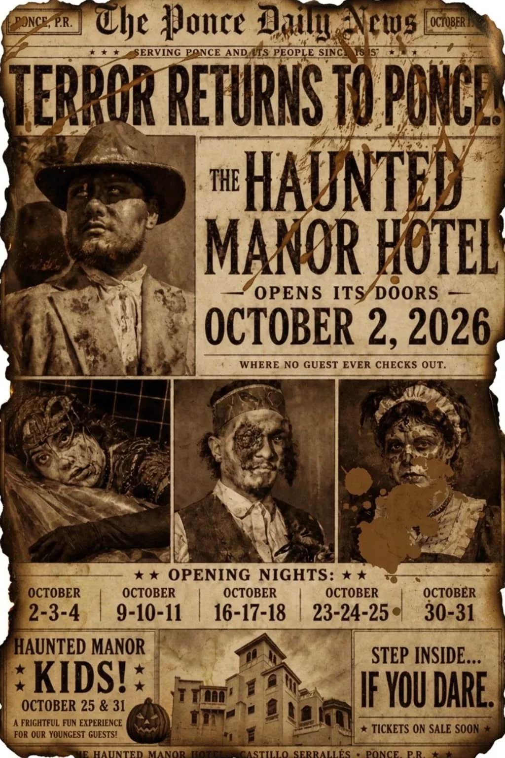 The Haunted Manor Hotel 2026