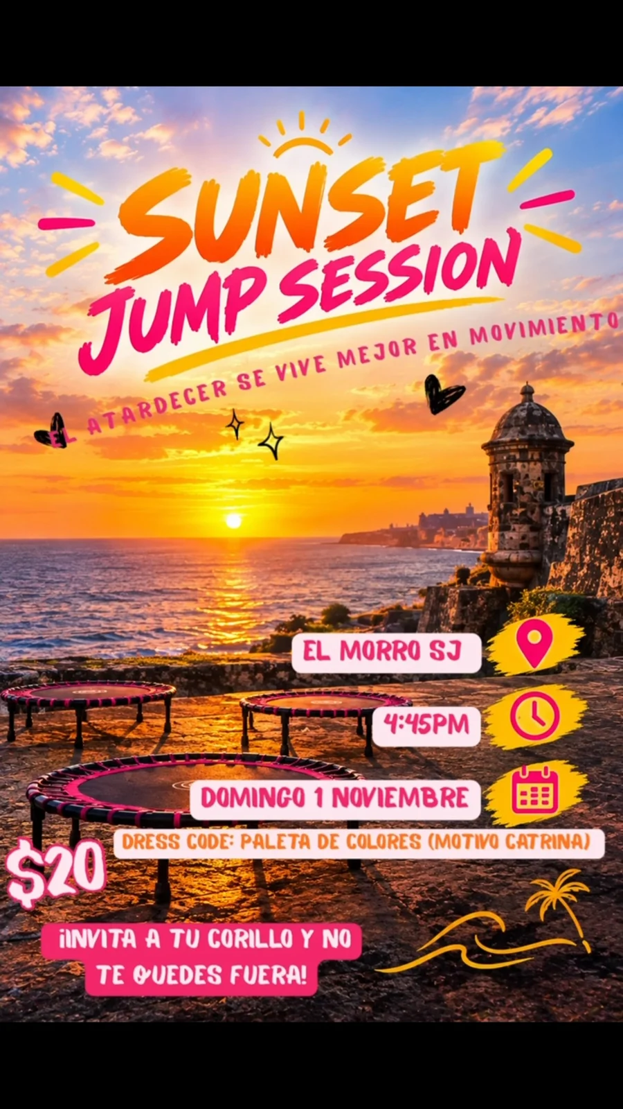 Sunset Jump Session